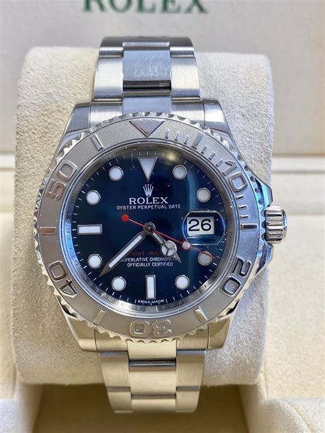 rolex yacht master blue face with 8 diamonds|Rolex Yacht-Master 40 pink gold.